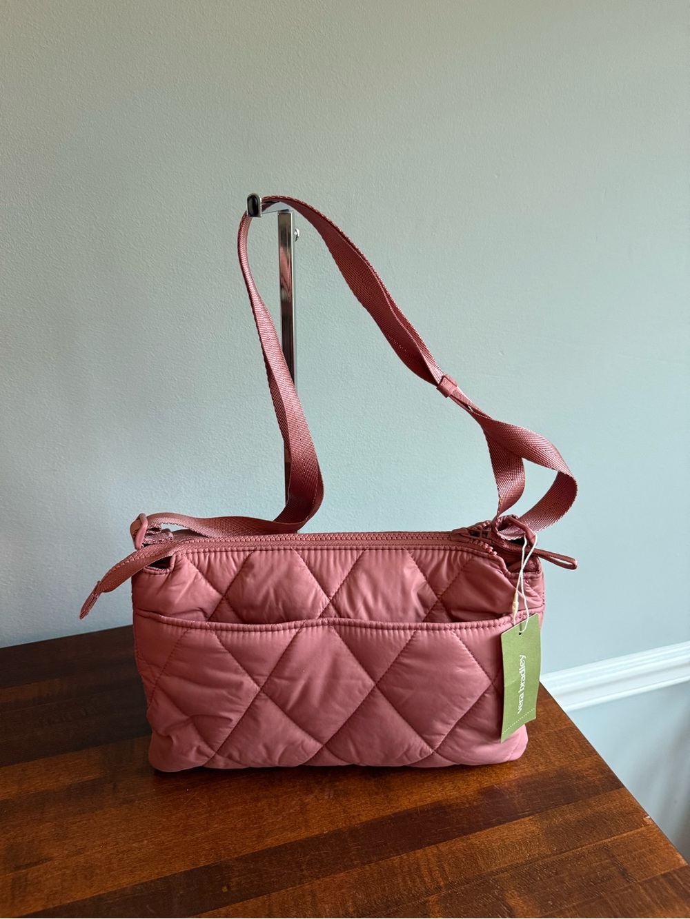 VERA BRADLEY Foxbury Crossbody Withered Rose